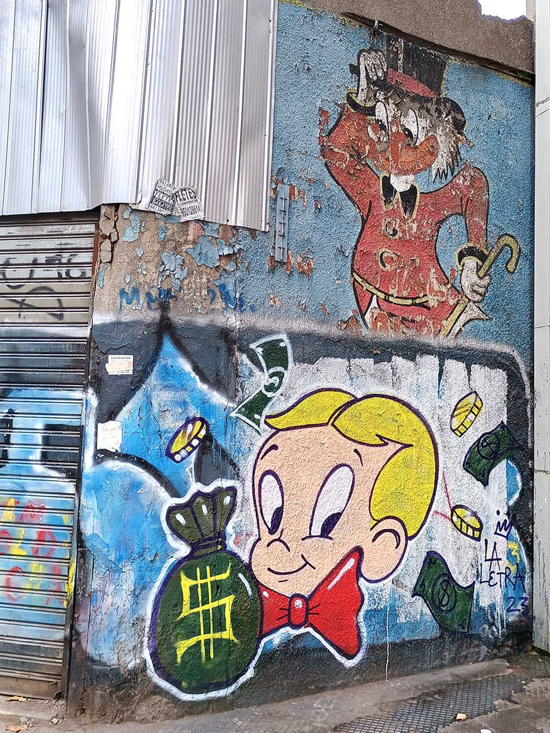 (2025-07-05) Mural Ricky Ricon – Santiago Centro – Mundo Roms
