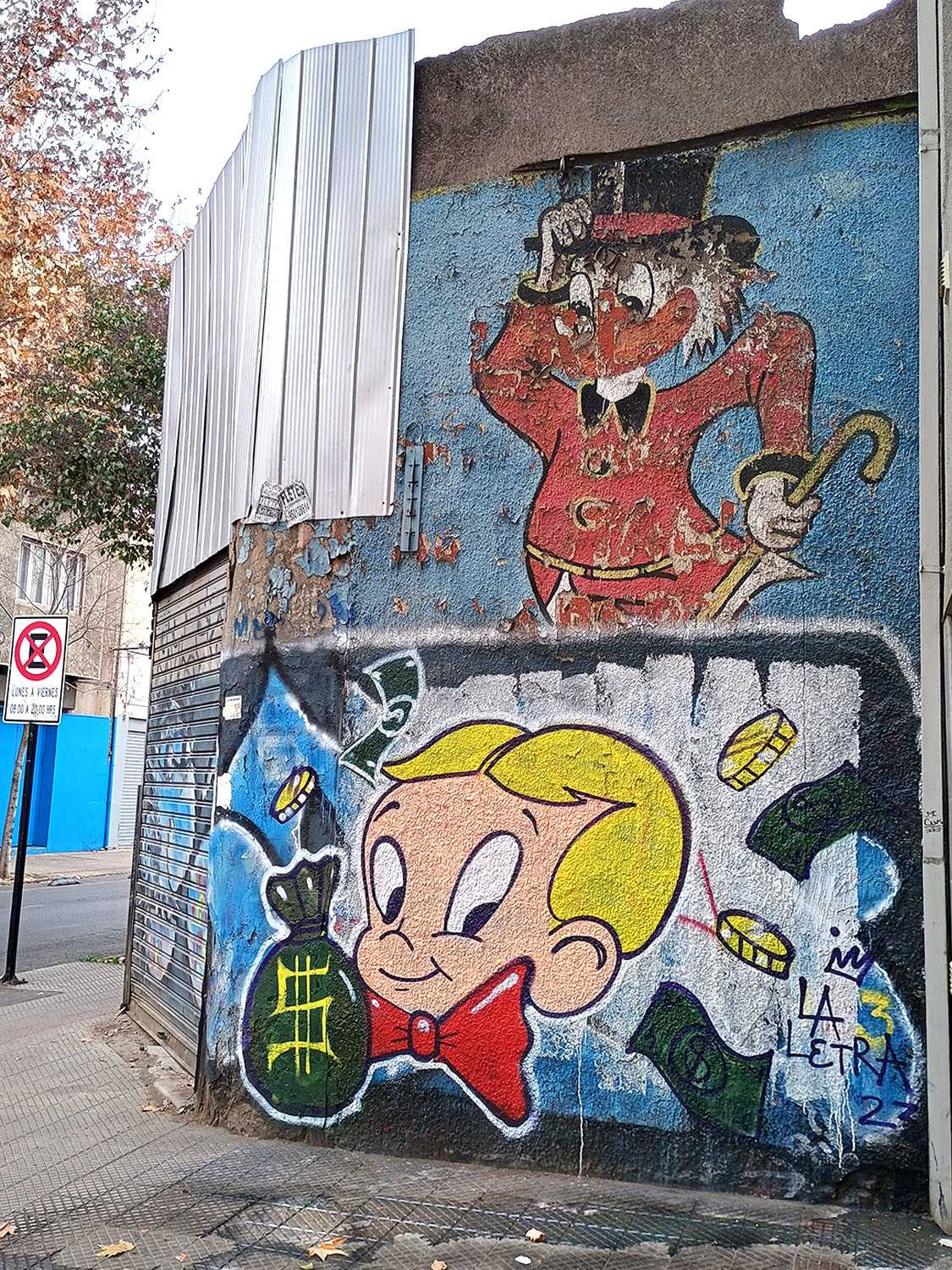 (2025-07-05) Mural Ricky Ricon – Santiago Centro – Mundo Roms