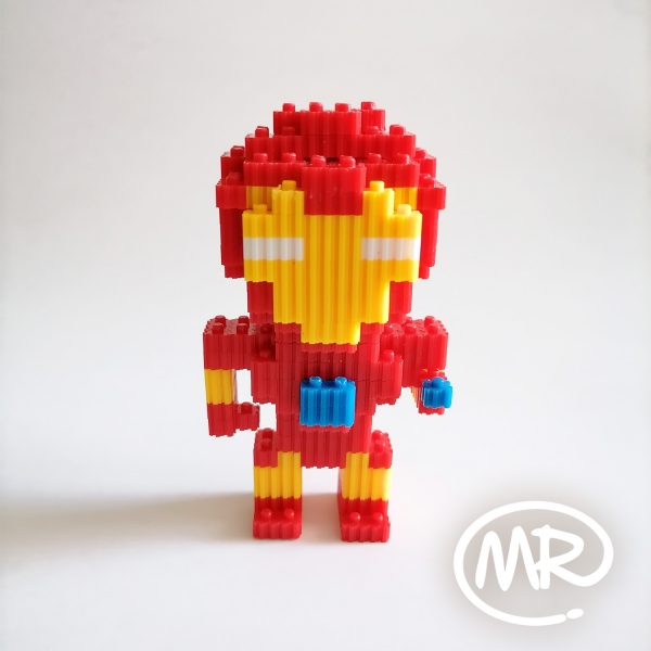 Nanoblocks Marvel Iron Man tipo lego