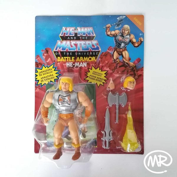 Figura He-Man Battle Armor Original MOTU Mattel