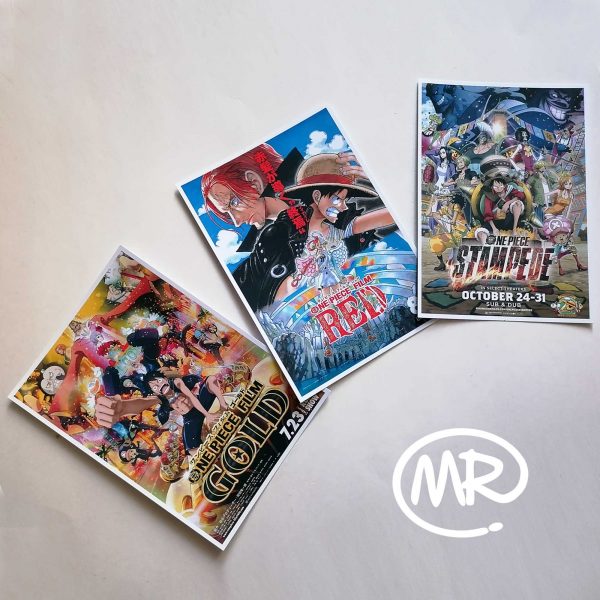 Papelería – Tarjetas Postales 13×18 One Piece – Afiches Películas