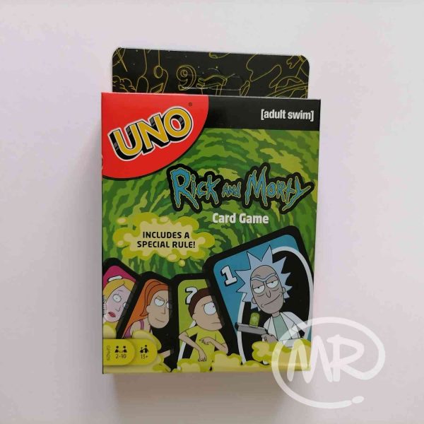 3. Juego cartas UNO – Rick and Morty