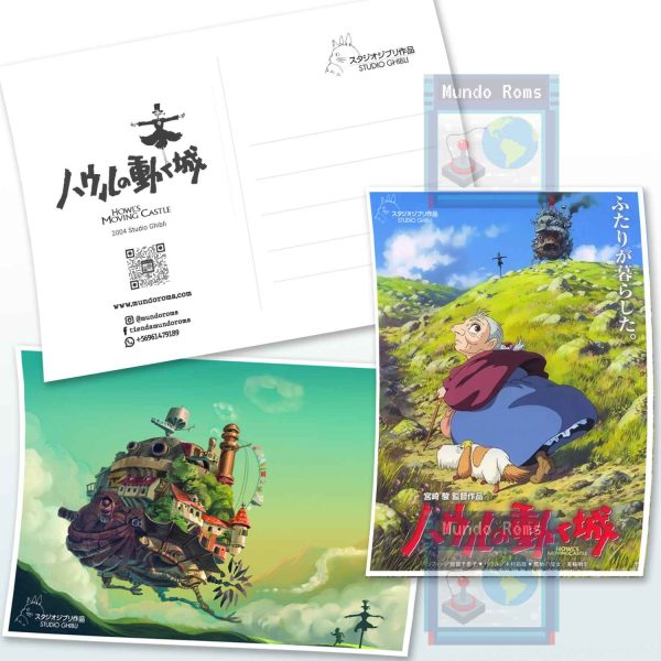 Tarjetas Postales – Ghibli – Castillo Ambulante