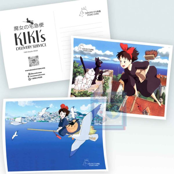 Tarjetas Postales – Ghibli – Kiki’s Delivery Service