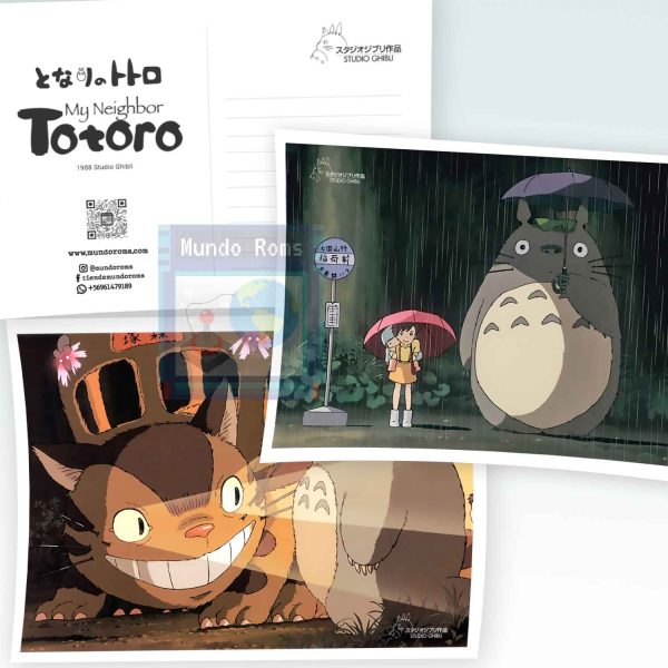 Tarjetas Postales –  Ghibli – Totoro