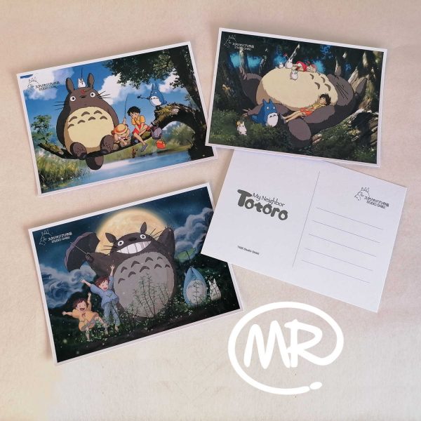 Papelería – Tarjetas Postales 13×18 Ghibli – Totoro