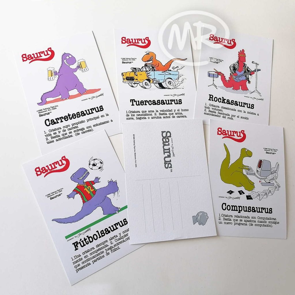Tarjetas Postales – Saurus Colección – Mundo Roms