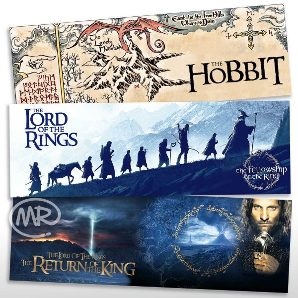 Bookmarks set Lord of the Rings