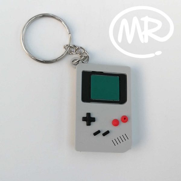 Llavero Retro – Game Boy – goma