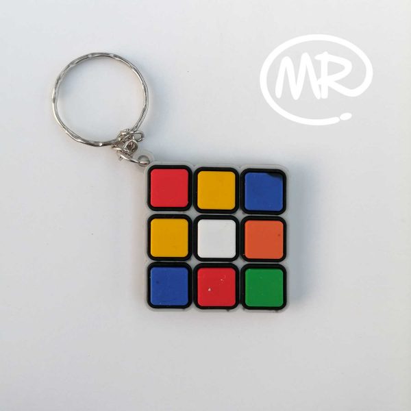 Llavero Retro -Rubik – goma