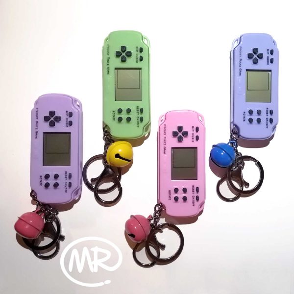 Llaveros mini tetris de colores