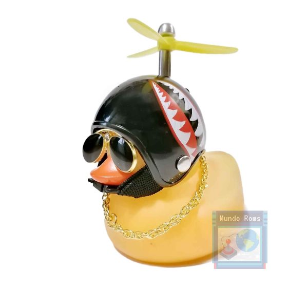 1. Figura Patito de hule con casco – Chomp