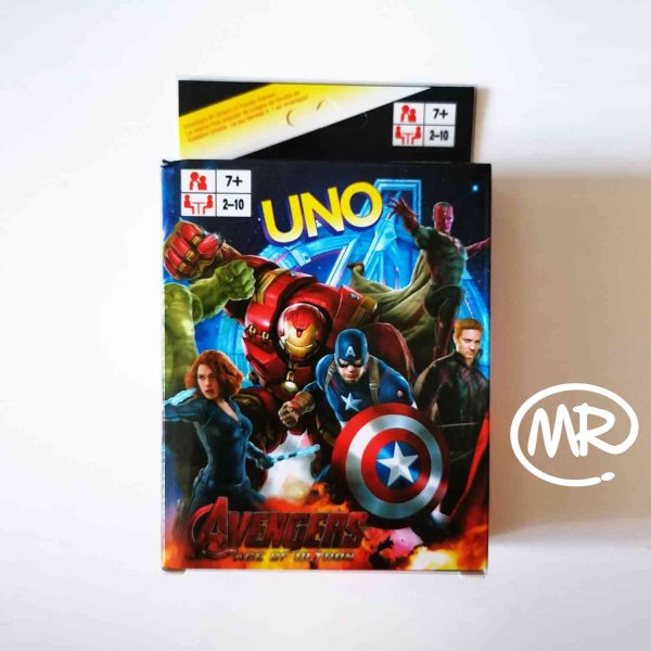3. Juego cartas UNO – Avengers