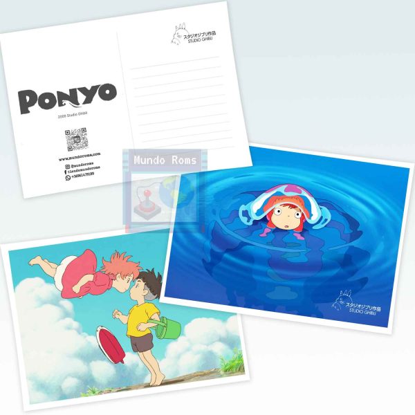 Tarjetas Postales – Ghibli – Ponyo