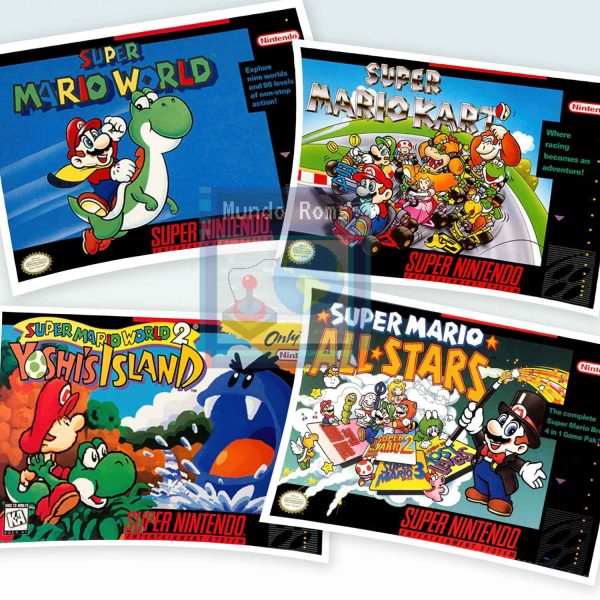 Tarjetas Postales – Videojuegos – Nintendo SNES