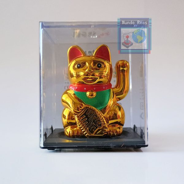 Figura Gato Maneki Neko – Dorado – Solar