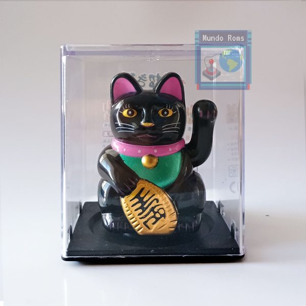 Figura Gato Maneki Neko – Negro – Solar